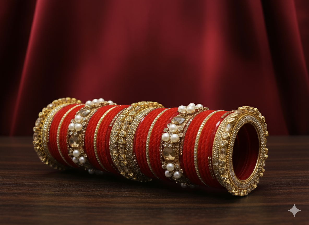 The Regal Bridal Bangle Set