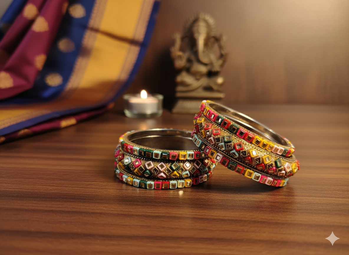 Vibrant Rajasthani Style Bangles
