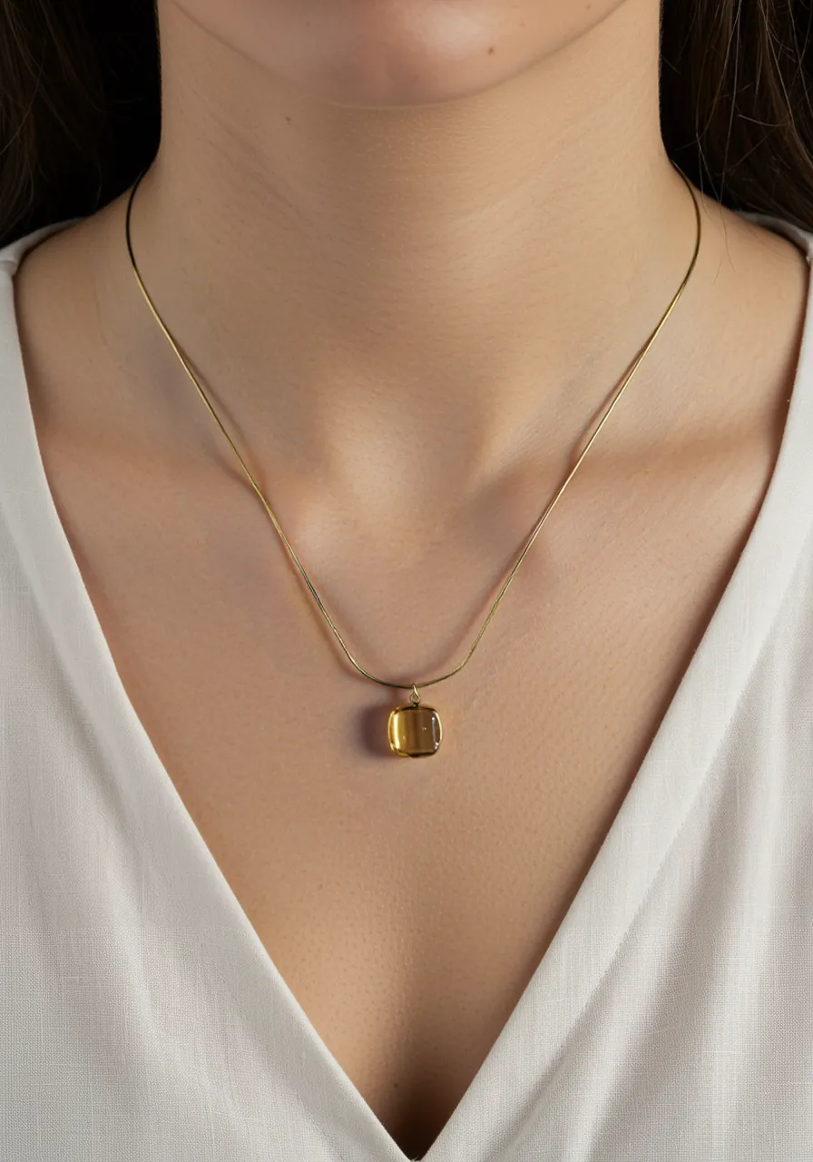 Golden Hour Pendant Necklace